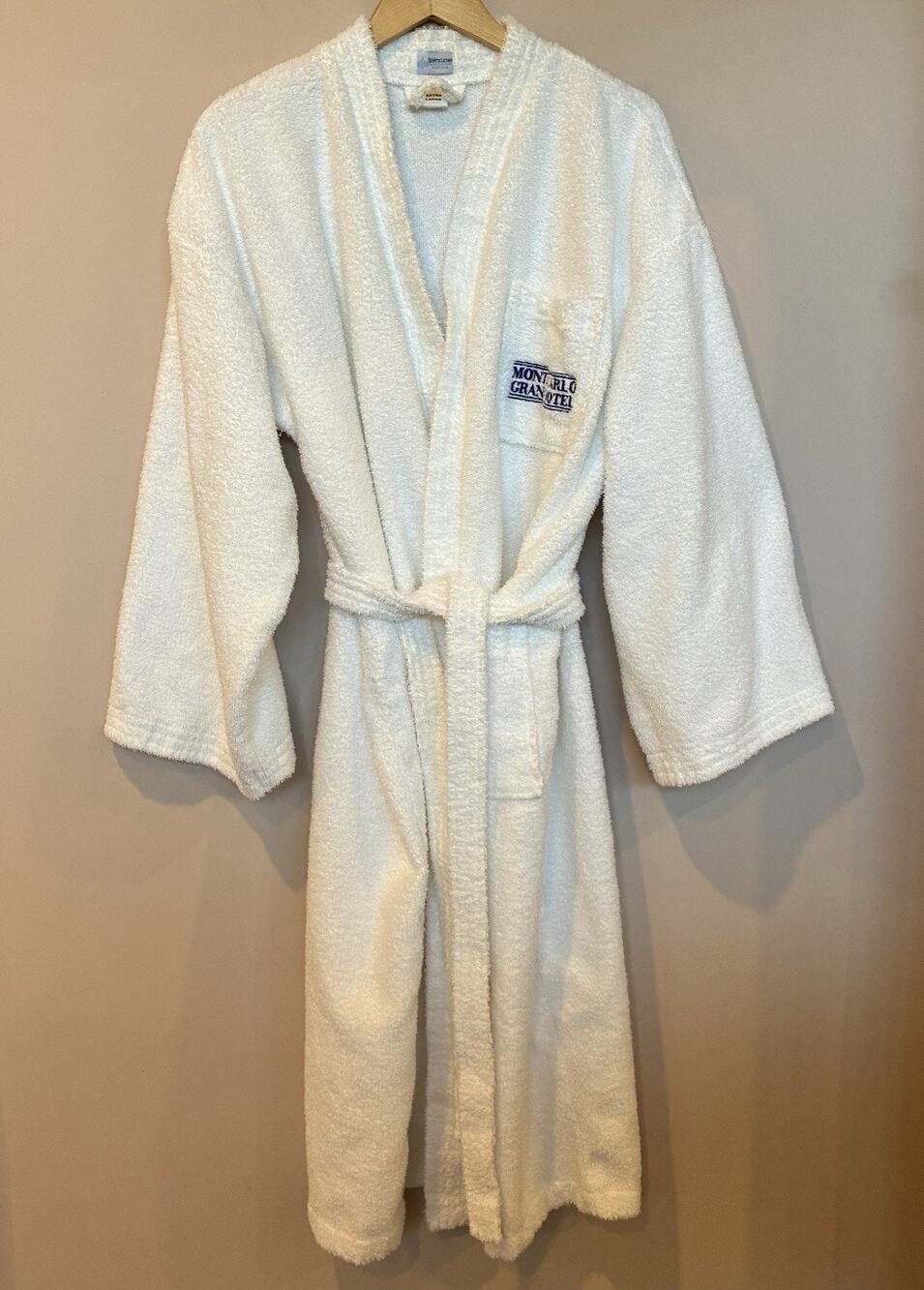 De Witte Lietaer Grand Hotel Monte Carlo Luxurious Bath Robe White XL